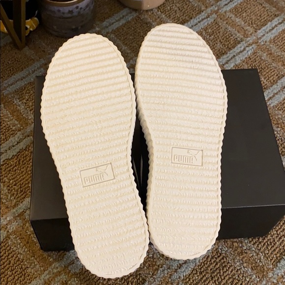 Rihanna Fenty X Puma Creepers  White & Black Creepers - Picture 4 of 4